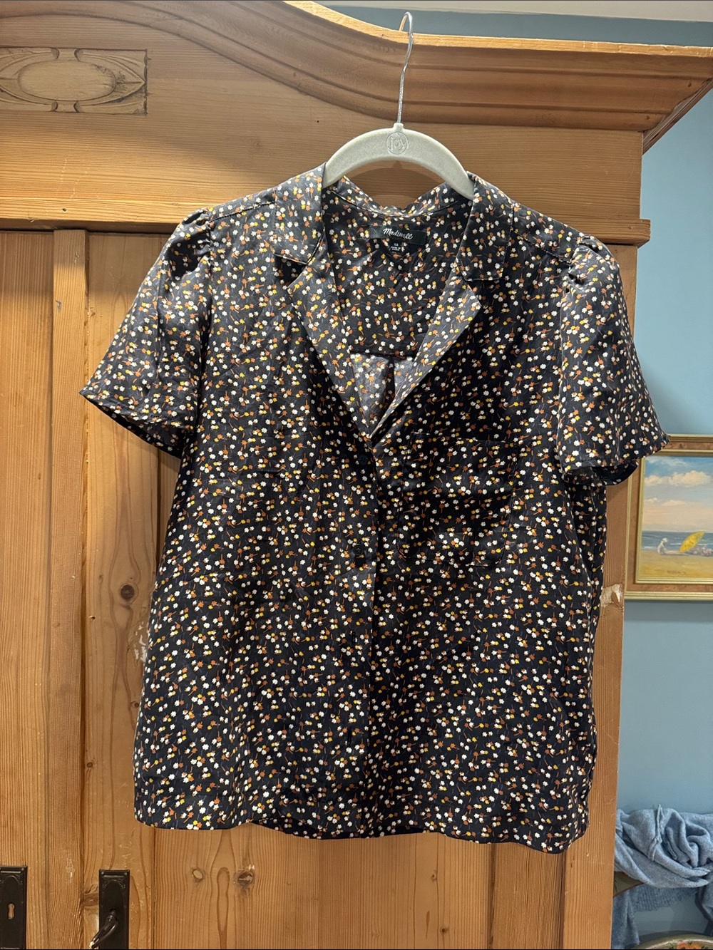 Madewell silk blouse